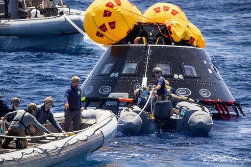 Artemis II Orion Underway Recovery Test 10 (URT-10) - Day 3