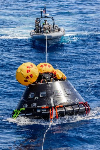 Artemis II Orion Underway Recovery Test 10 (URT-10) - Day 3