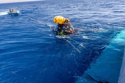 Artemis II Orion Underway Recovery Test 10 (URT-10) - Day 3