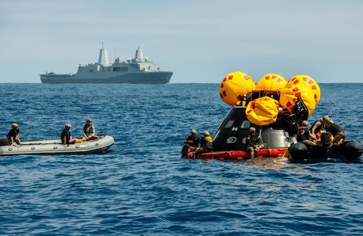 Artemis II Orion Underway Recovery Test 10 (URT-10) - Day 3