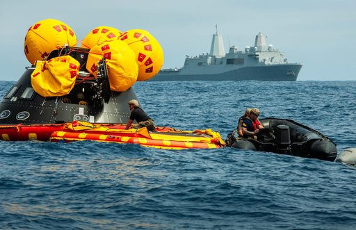 Artemis II Orion Underway Recovery Test 10 (URT-10) - Day 3