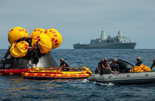 Artemis II Orion Underway Recovery Test 10 (URT-10) - Day 3