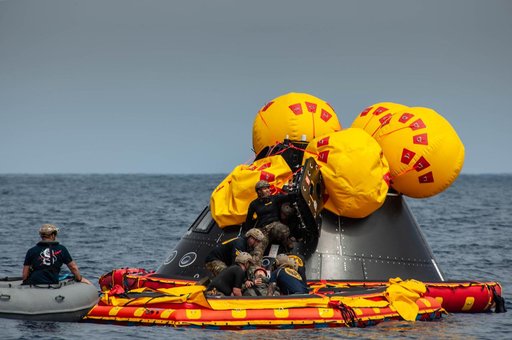 Artemis II Orion Underway Recovery Test 10 (URT-10) - Day 3