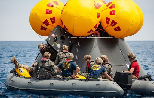 Artemis II Orion Underway Recovery Test 10 (URT-10) - Day 4
