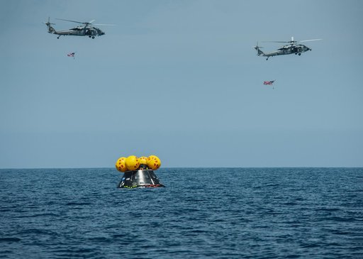 Artemis II Orion Underway Recovery Test 10 (URT-10) - Day 5