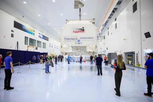 NG-20 Cygnus Pressurized Cargo Module Arrival