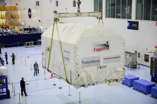 NG-20 Cygnus Pressurized Cargo Module Arrival