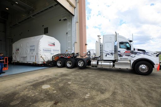 NG-20 Cygnus Pressurized Cargo Module Arrival