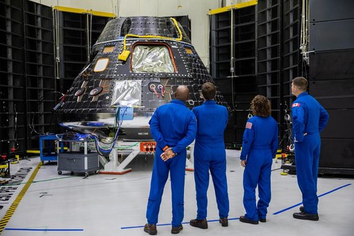 KSC Orion Media Day - Artemis II Crew