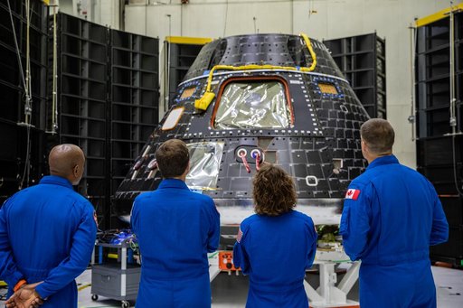 KSC Orion Media Day - Artemis II Crew