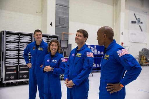 KSC Orion Media Day - Artemis II Crew