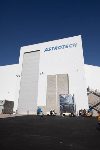 NASA's Psyche Spacecraft Move at Astrotech