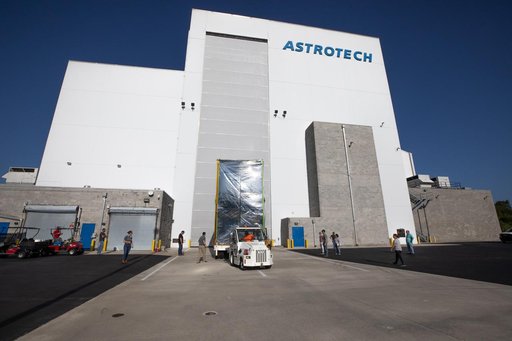 NASA's Psyche Spacecraft Move at Astrotech