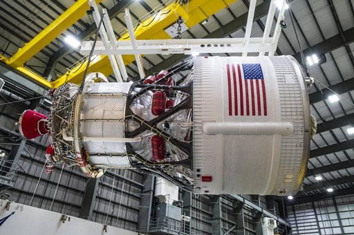 ICPS Arrival for Artemis III