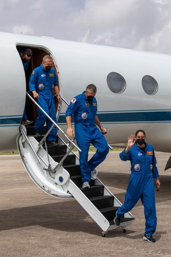 NASA’s SpaceX Crew-7 Crew Arrival at Kennedy Space Center