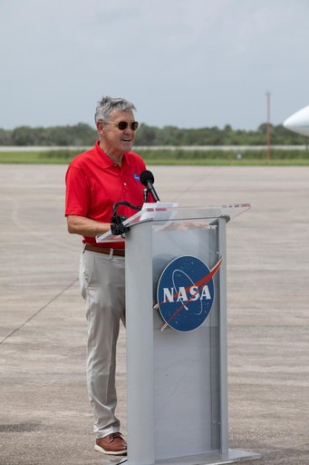 NASA’s SpaceX Crew-7 Crew Arrival at Kennedy Space Center