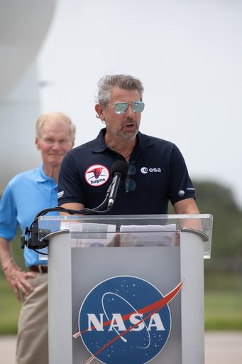 NASA’s SpaceX Crew-7 Crew Arrival at Kennedy Space Center