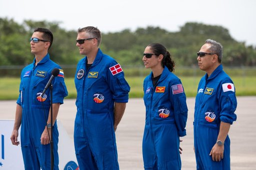 NASA’s SpaceX Crew-7 Crew Arrival at Kennedy Space Center