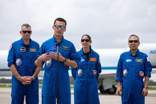 NASA’s SpaceX Crew-7 Crew Arrival at Kennedy Space Center