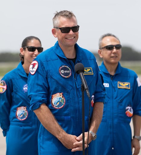 NASA’s SpaceX Crew-7 Crew Arrival at Kennedy Space Center