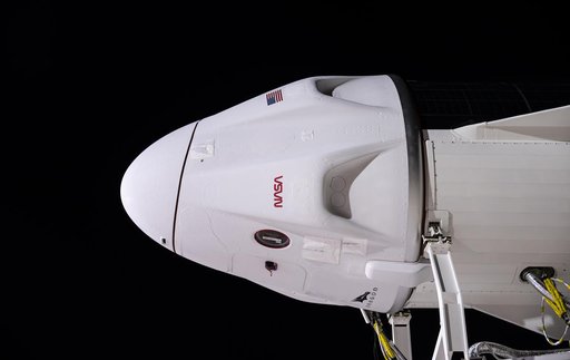 NASA's SpaceX Crew-7 Rollout and Lift to Vertical
