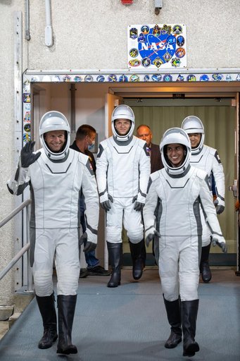 SpaceX Crew-7 Dry Dress Rehearsal