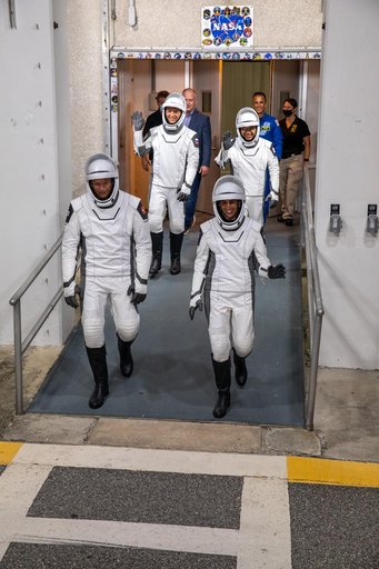SpaceX Crew-7 Dry Dress Rehearsal