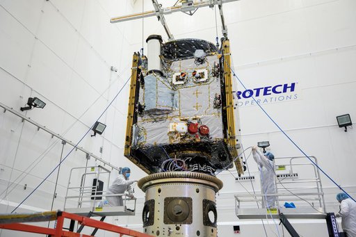 NASA's Psyche Spacecraft Mate to Payload Attach Fitting (PAF)
