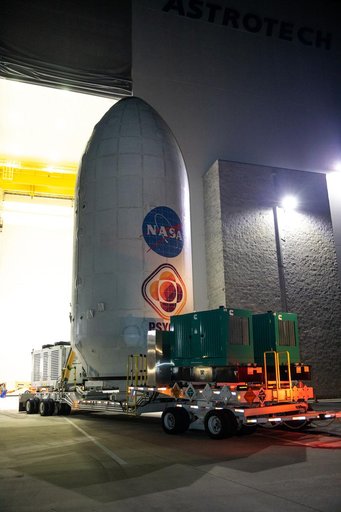 Psyche Transport from Astrotech to LC 39A