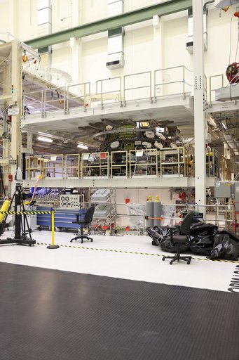 Artemis II Orion Crew Module to Service Module Mate