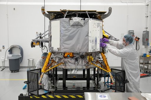 Astrobotic Lunar Lander NASA Meatball Install