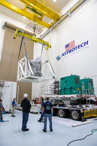 PACE Spacecraft Uncrating