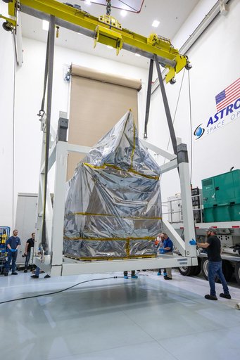 PACE Spacecraft Uncrating