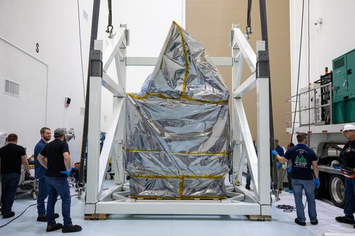 PACE Spacecraft Uncrating