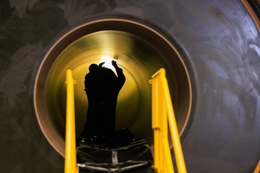 Artemis II Booster Grain Inspection