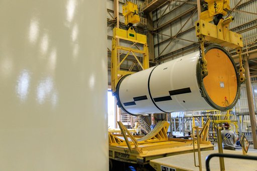 Artemis II Segment Offload and Rotation