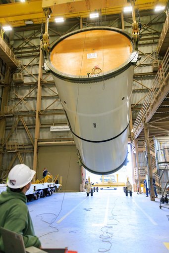 Artemis II Segment Offload and Rotation