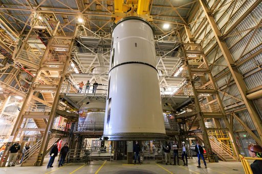 Artemis II Segment Offload and Rotation