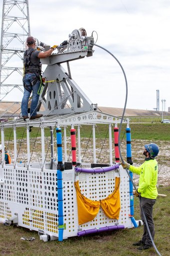 Emergency Egress Basket Installation