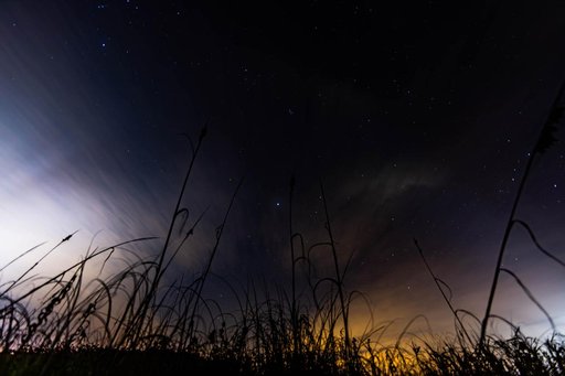 Creative Photography - Night Sky at Beach