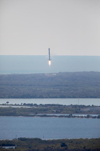 SpaceX NG-20 Landing