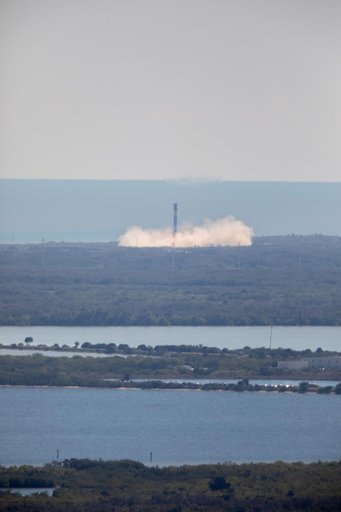 SpaceX NG-20 Landing