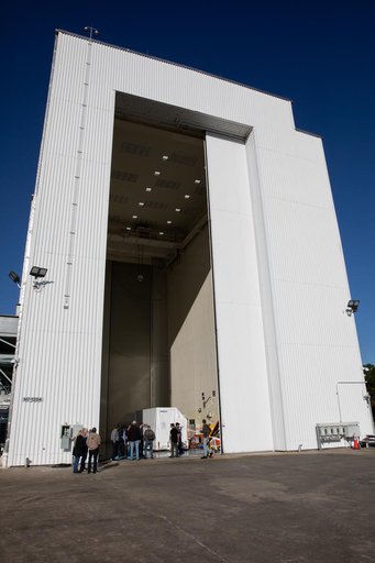 NASA’s Europa Clipper Solar Array Arrival at Kennedy Space Center