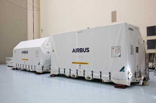 NASA’s Europa Clipper Solar Array Arrival at Kennedy Space Center