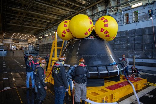 Artemis II Orion Underway Recovery Test 11 (URT-11) - Day 2