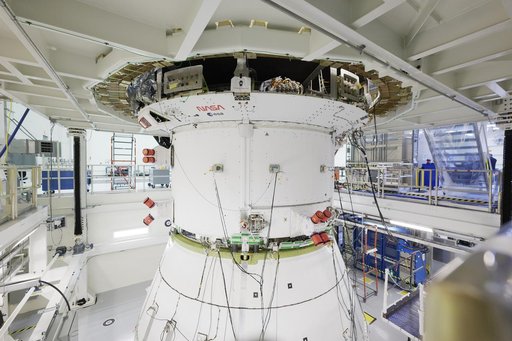 Artemis II Orion Hardware