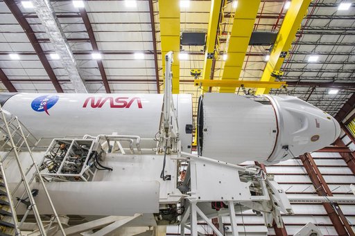 NASA/SpaceX Crew-8 Dragon Mate to Falcon 9