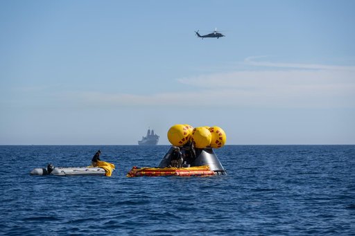 Artemis II Orion Underway Recovery Test 11 (URT-11) - Day 3