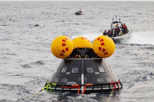 Artemis II Orion Underway Recovery Test 11 (URT-11) - Day 5