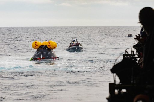 Artemis II Orion Underway Recovery Test 11 (URT-11) - Day 5
